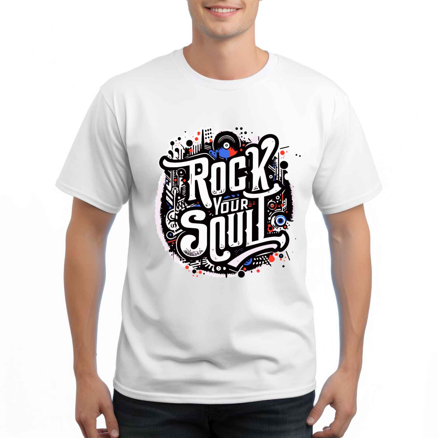Rock Your Soul T-Shirt β Music Lover Streetwear Graphic Tee