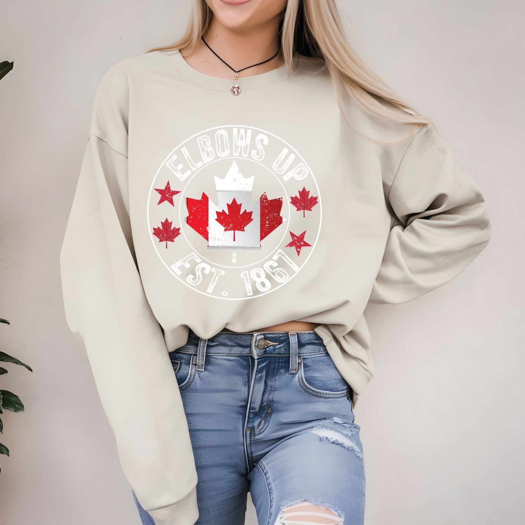 Elbows Up Est. 1867 β T-Shirt, Crewneck & Hoodie