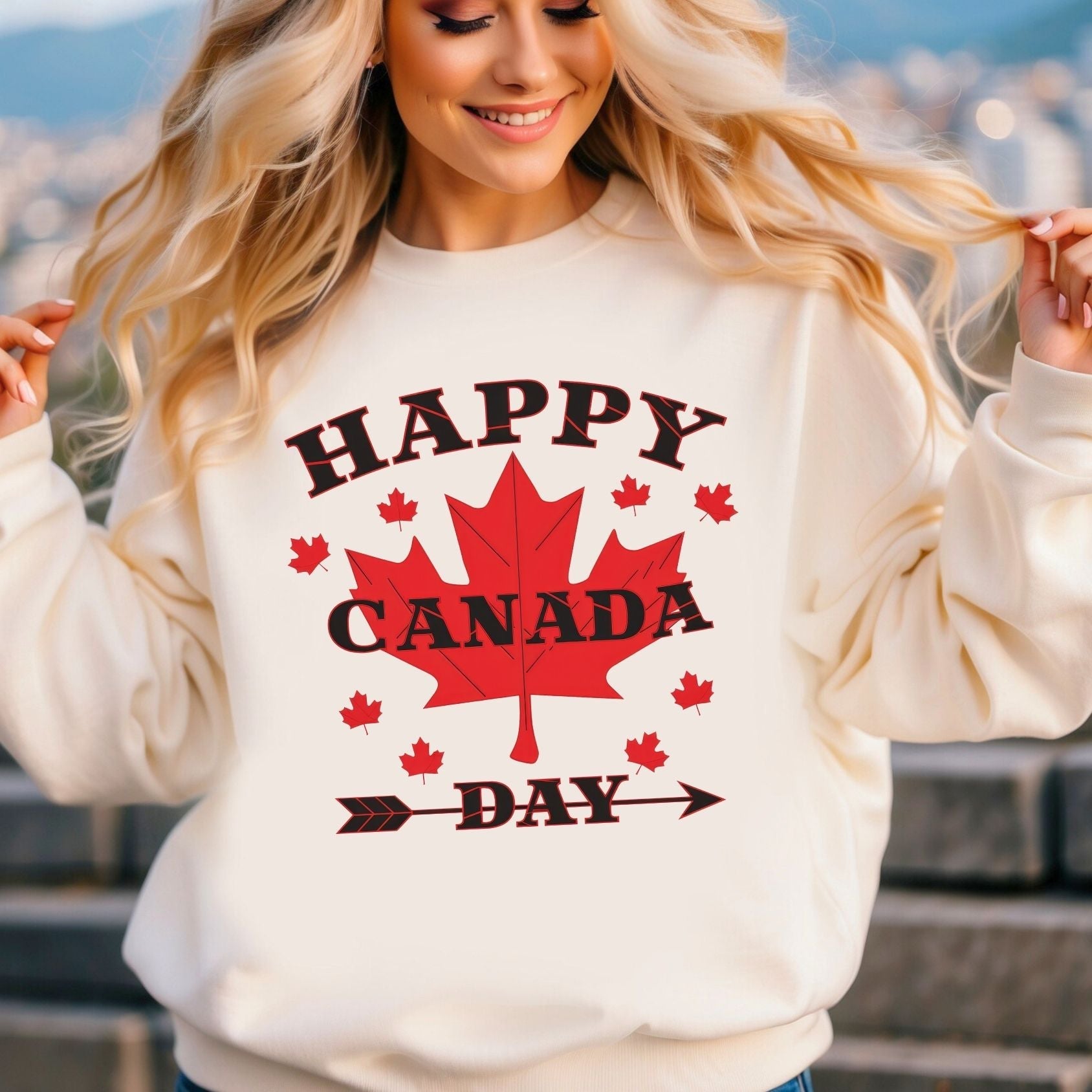 Happy Canada Day β T-Shirt, Crewneck & Hoodie