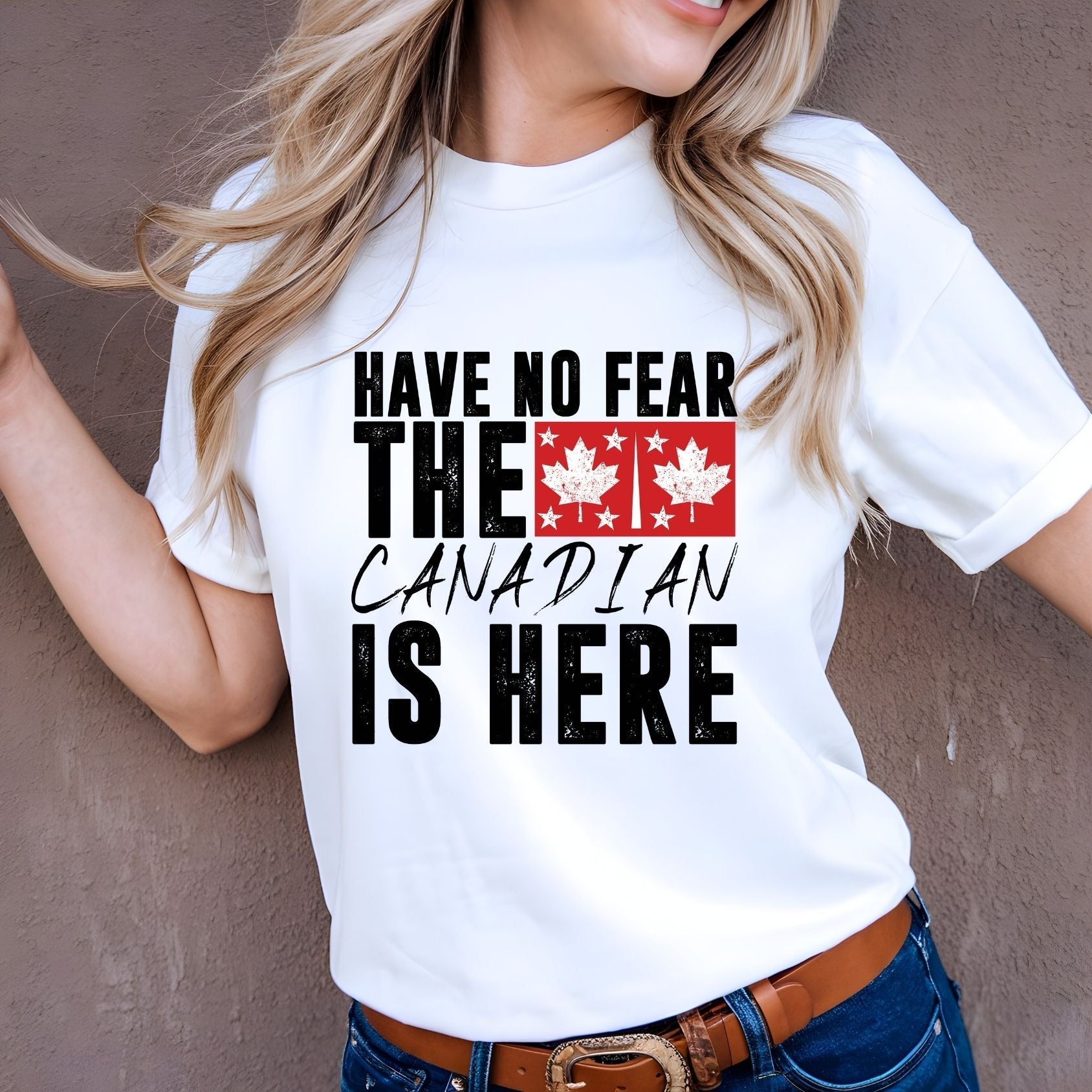 Have No Fear, The Canadian Is Here T-Shirt β Maple Leaf Pride Tee