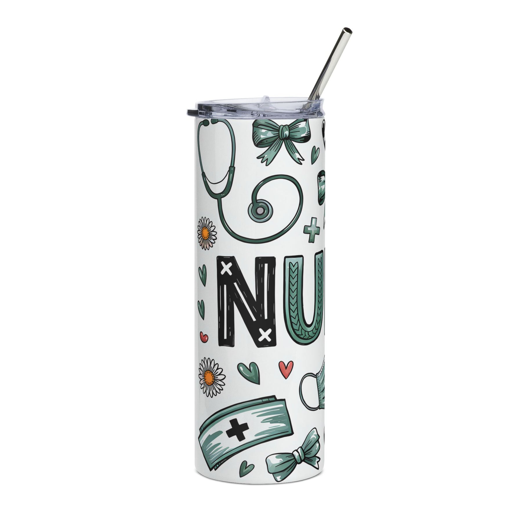 Nurse Life 20oz tumbler alternate view
