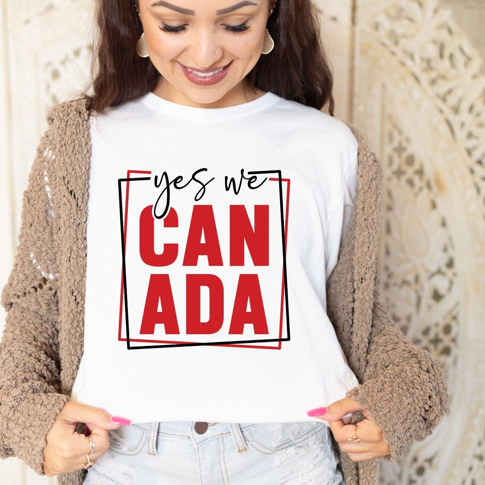 Yes We Canada Graphic T-Shirt β Canadian Pride Tee