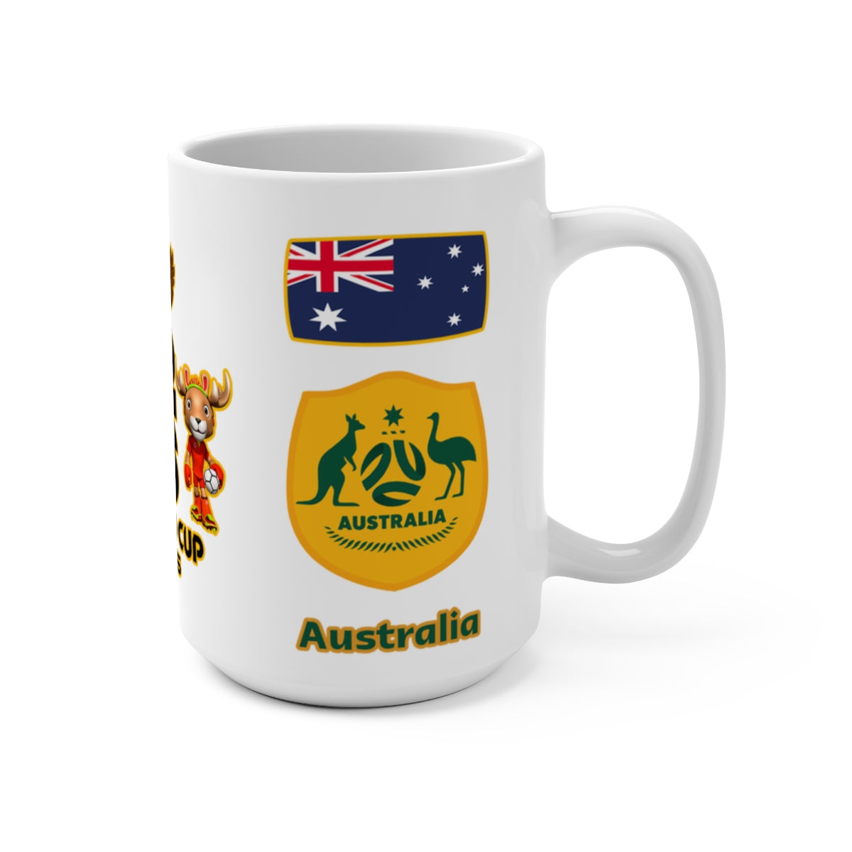 Irankunda Australia football mug design view