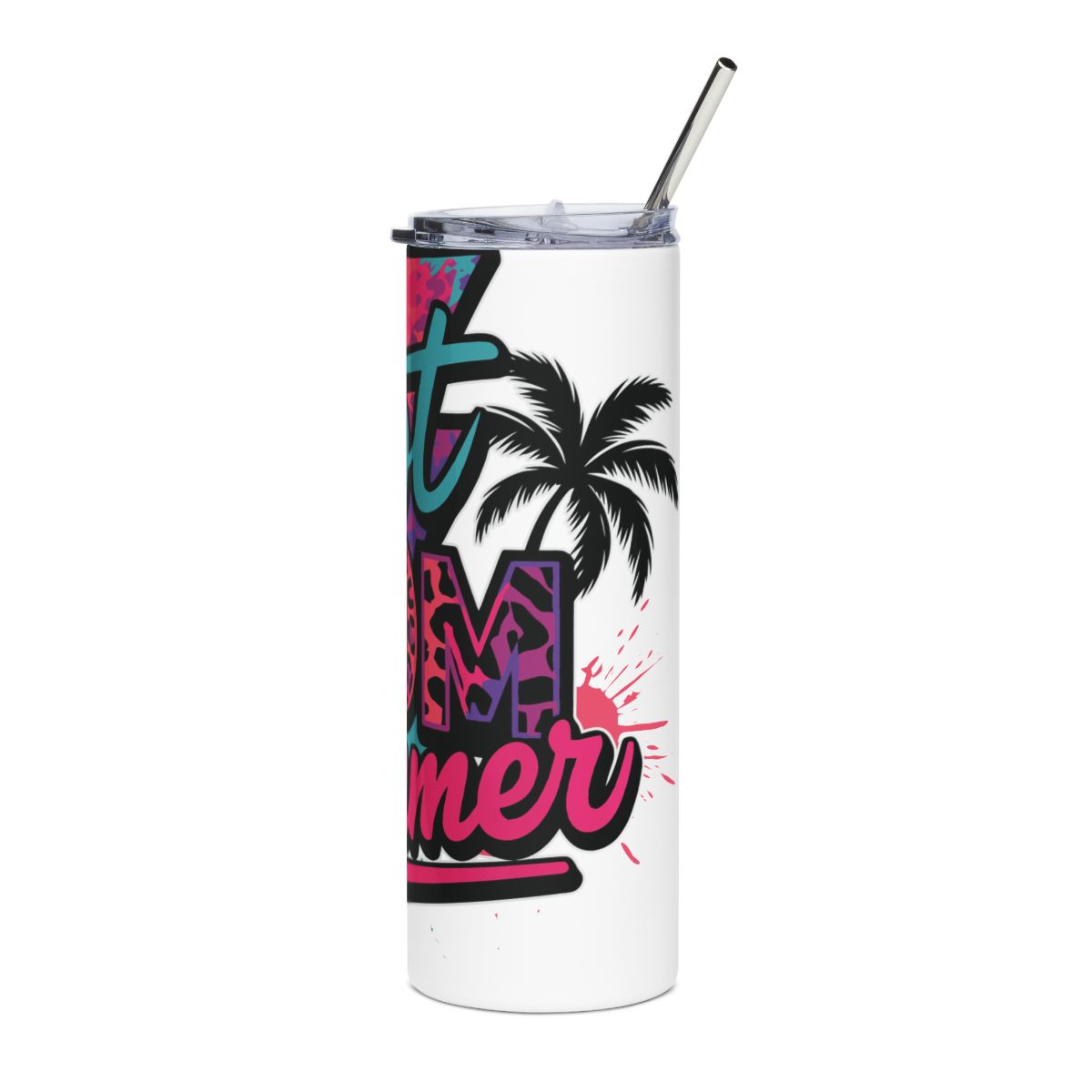 Hot Mom Summer Tropical Stainless Steel Travel Cup