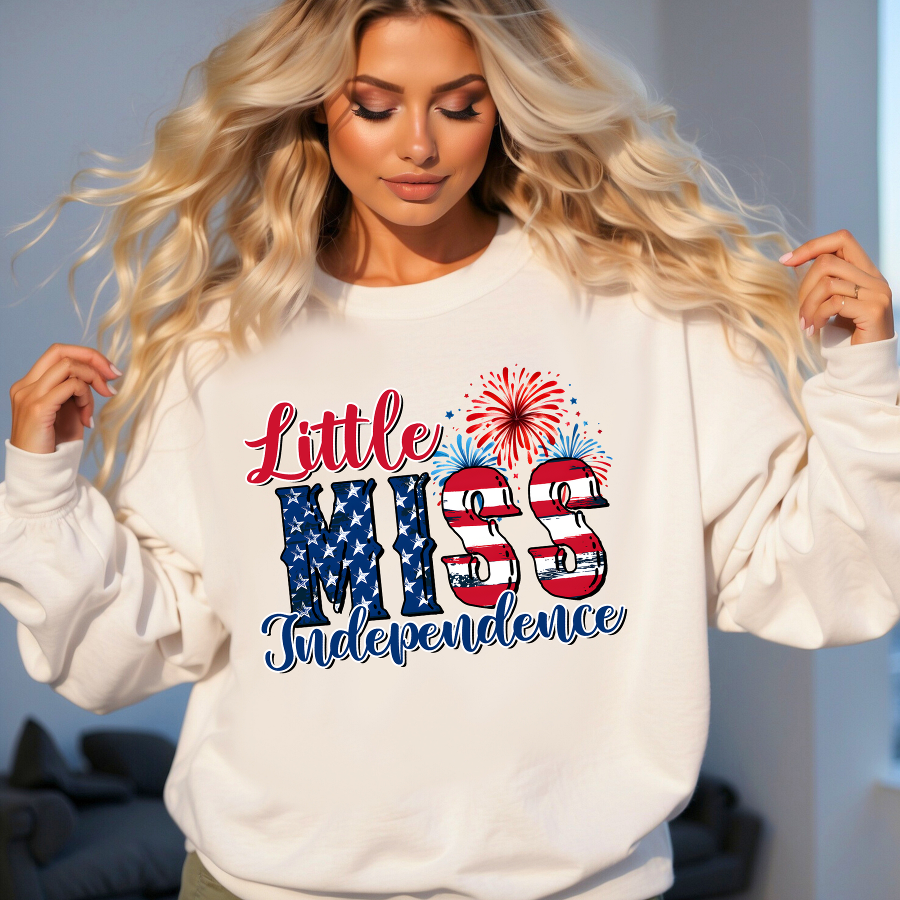 Little Miss Independence – T-Shirt, Crewneck & Hoodie