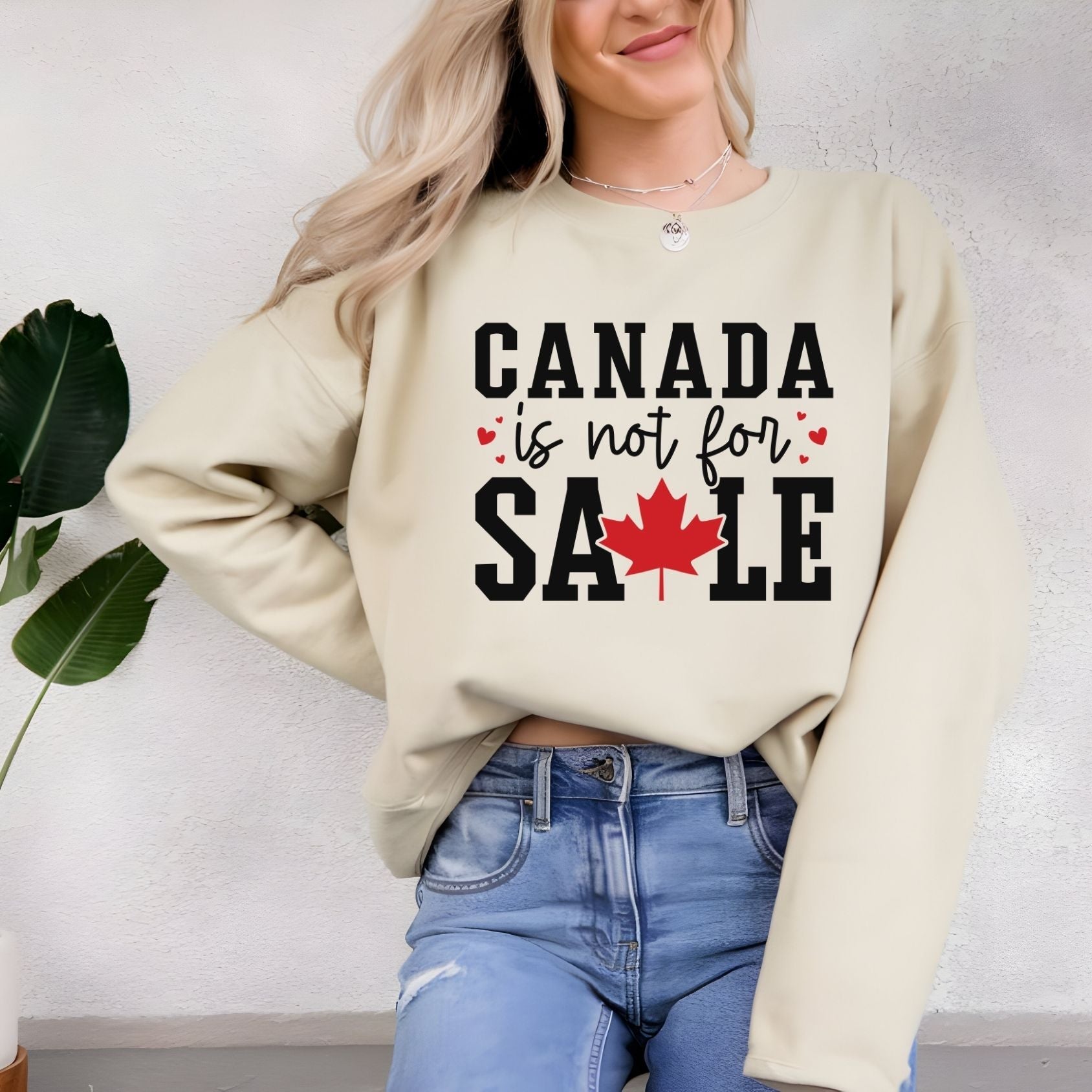 Canada Is Not for Sale – T-Shirt, Crewneck & Hoodie