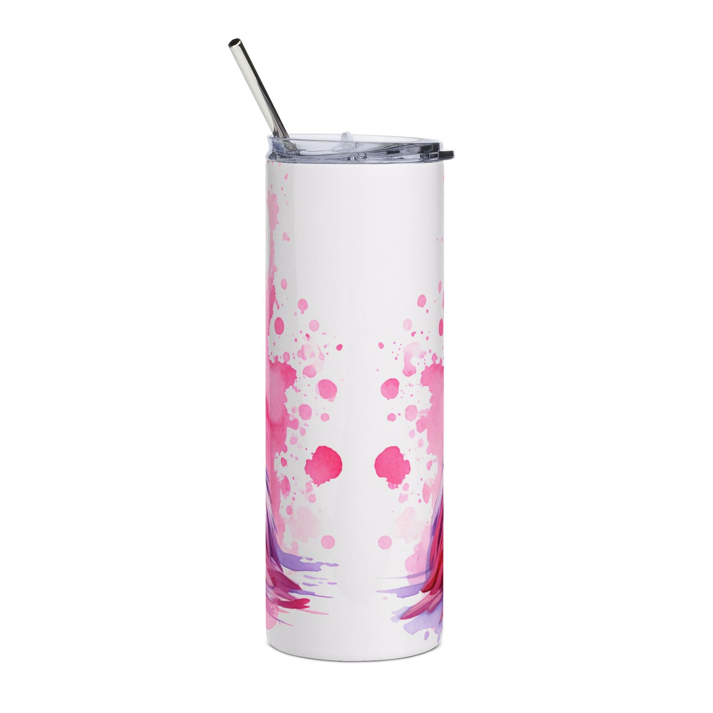 Pink Flamingo Stainless Steel Tumbler