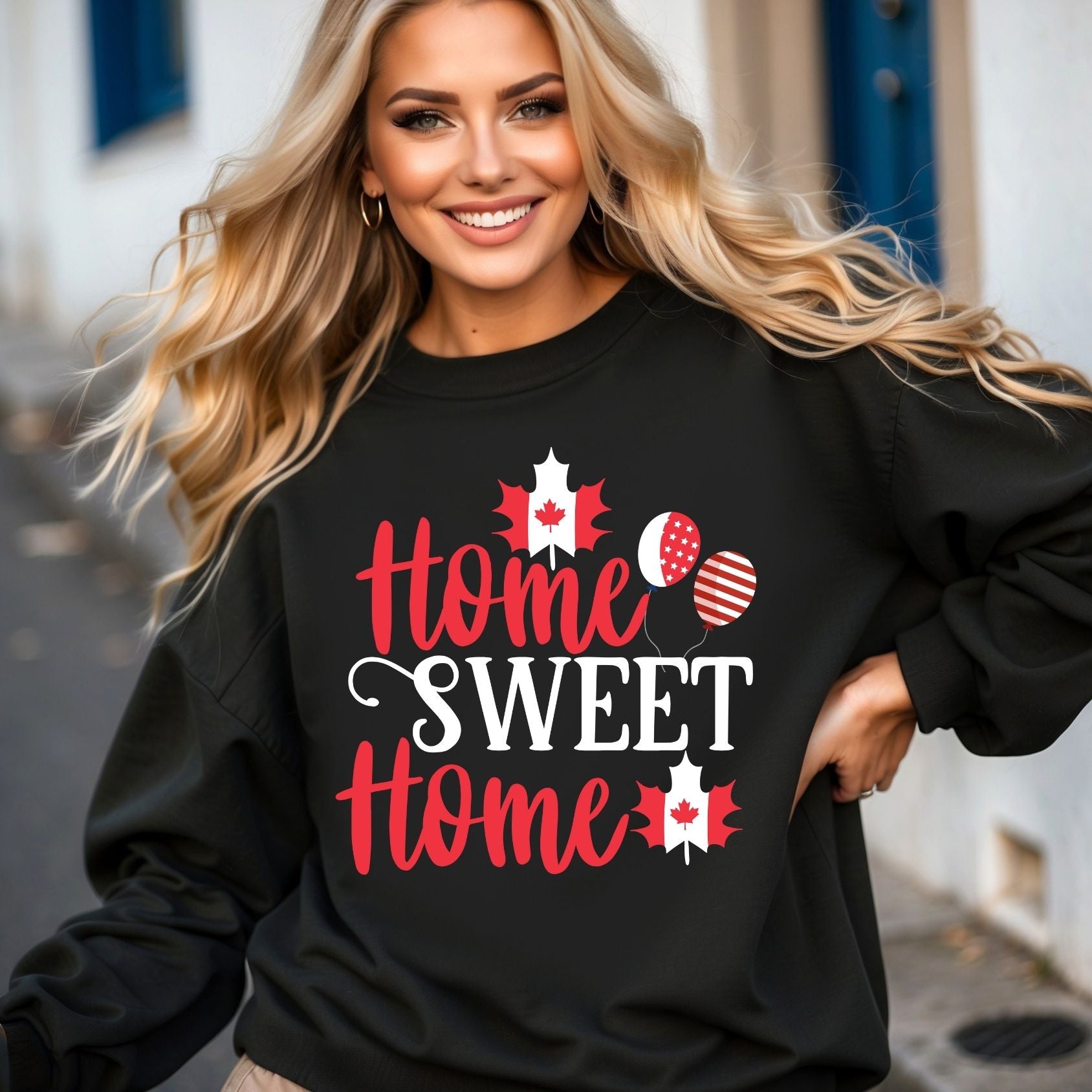 Home Sweet Home Canada – T-Shirt, Crewneck & Hoodie