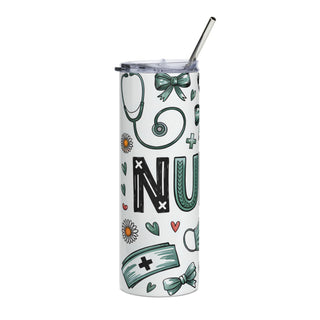 Nurse Life 20oz tumbler alternate view
