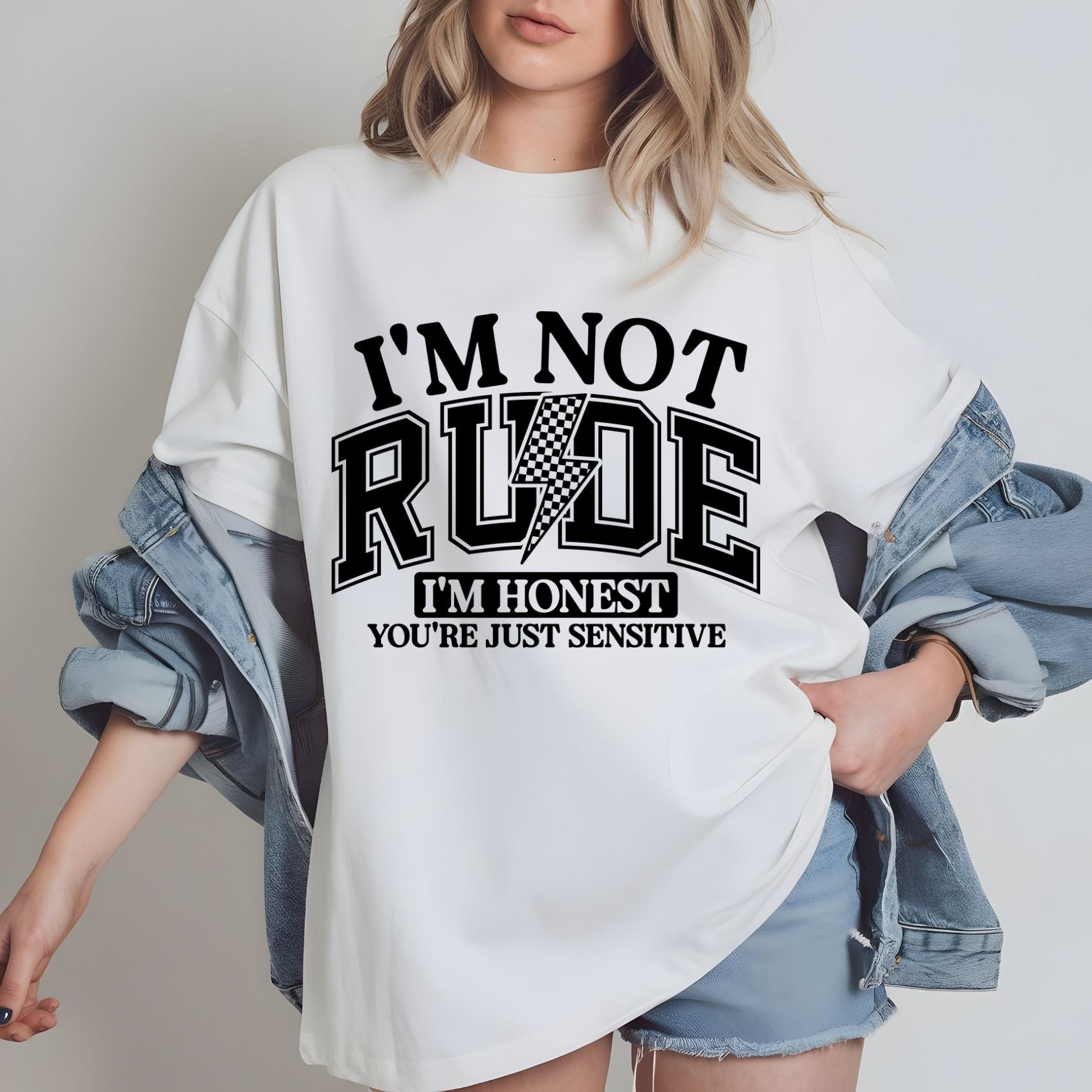 I’m Not Rude, I’m Honest T-Shirt – Funny Sarcastic Graphic Tee