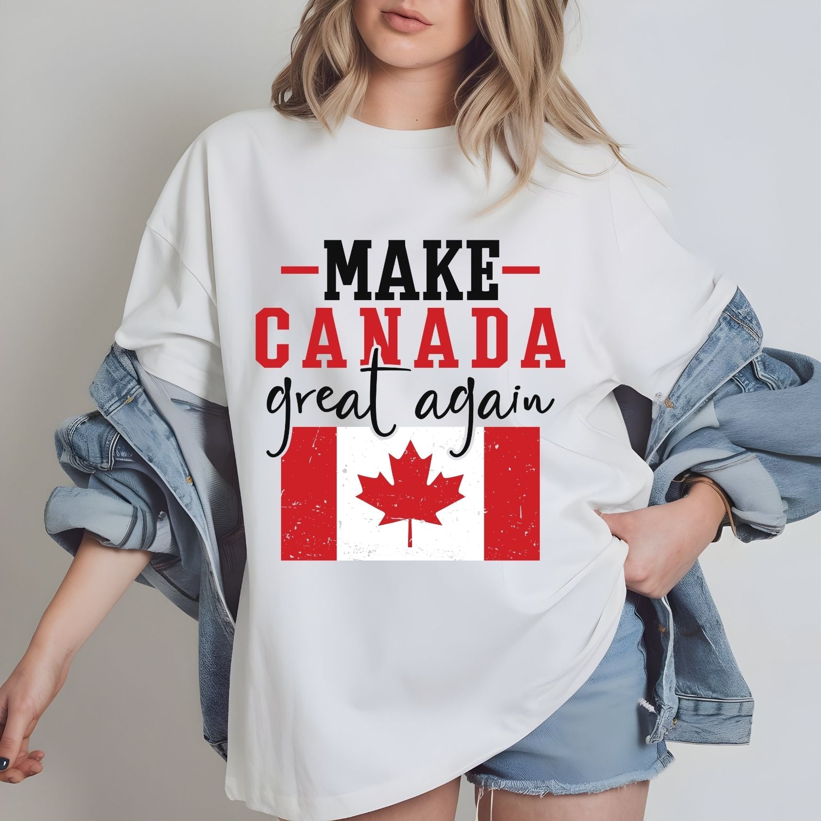 Make Canada Great Again T-Shirt – Bold Canadian Pride Graphic Tee