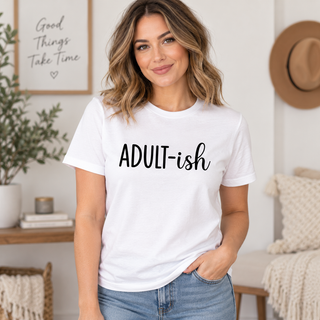 Adult-ish apparel mockup