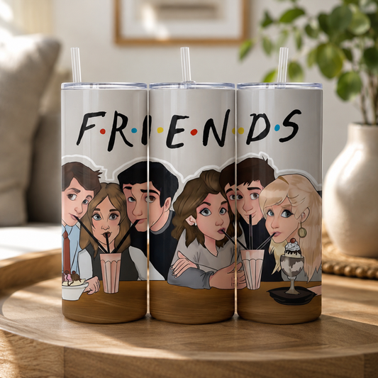 Friends TV Inspired 20oz Skinny Tumbler