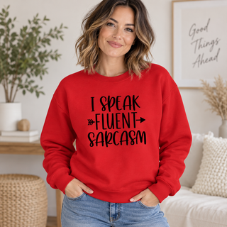 Fluent Sarcasm apparel mockup