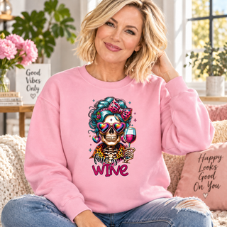 Fine as Wine women’s beige T-shirt mockup
