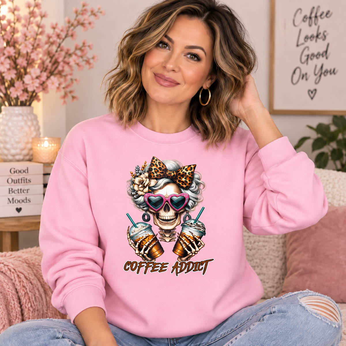 Duck Off women’s beige T-shirt mockup