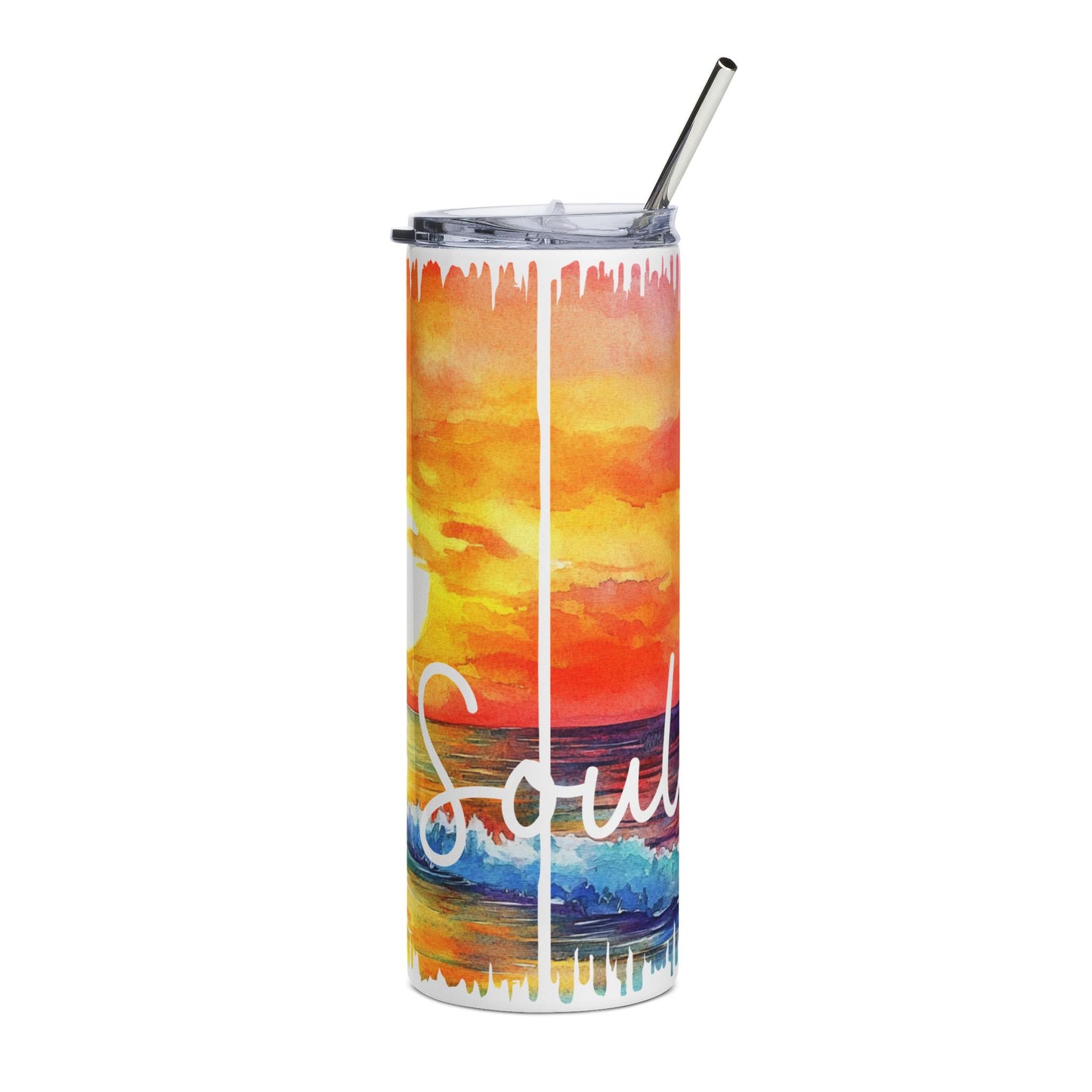 Sunset Palm Beach "Salty Soul" Travel Cup