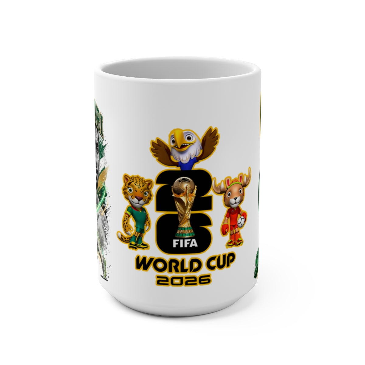 Al Dawsari Saudi Arabia football mug alternate view