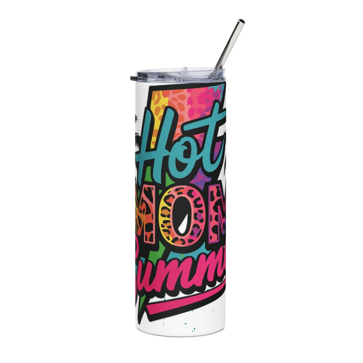 Hot Mom Summer Tropical Stainless Steel Travel Cup
