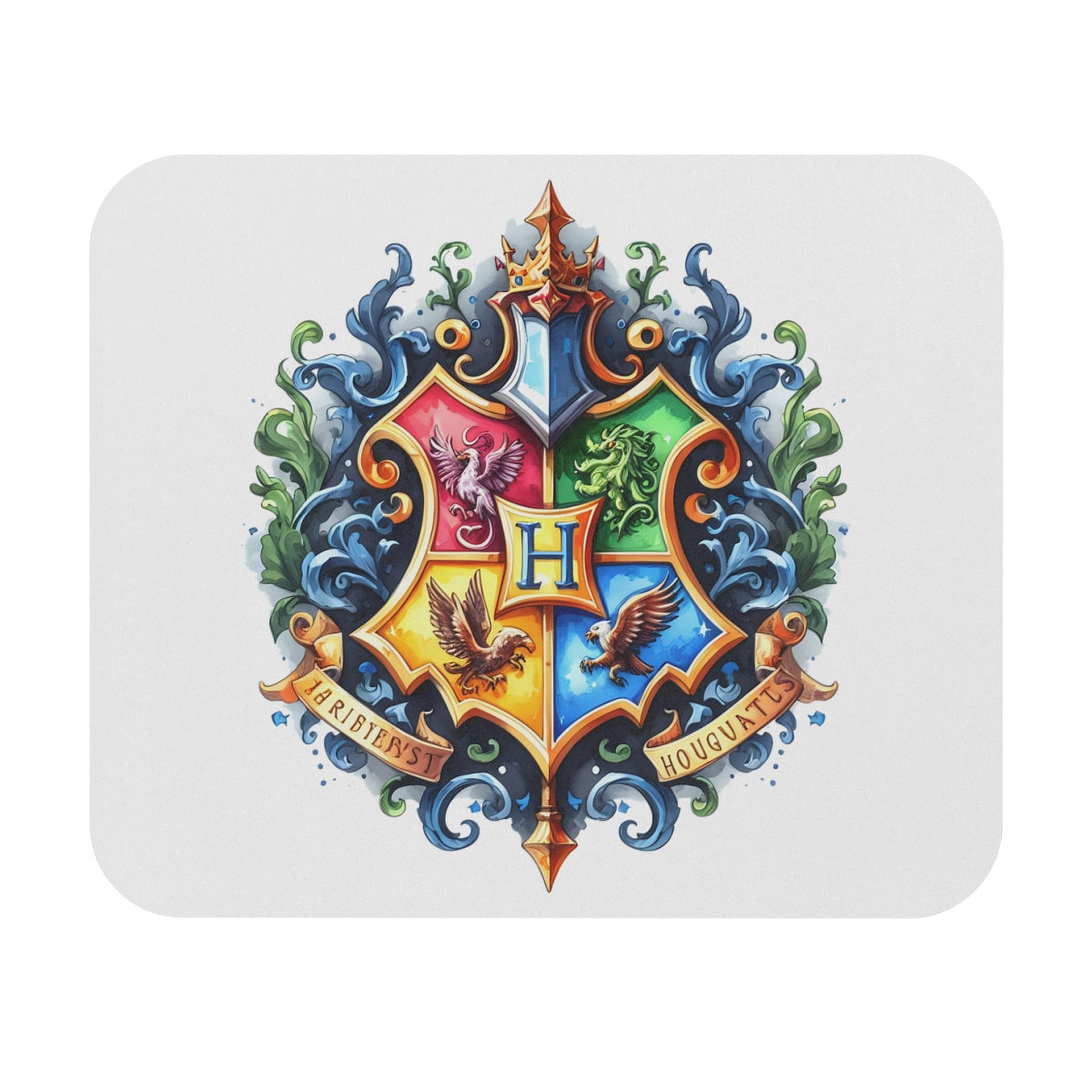 "Hogwarts Crest" — Harry Potter Theme Desk Mat