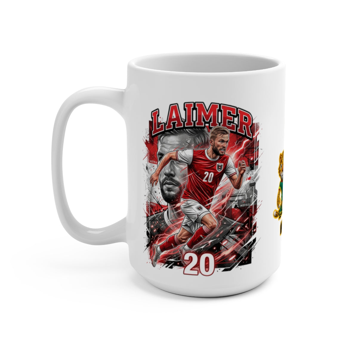 Laimer number 20 Austria football mug