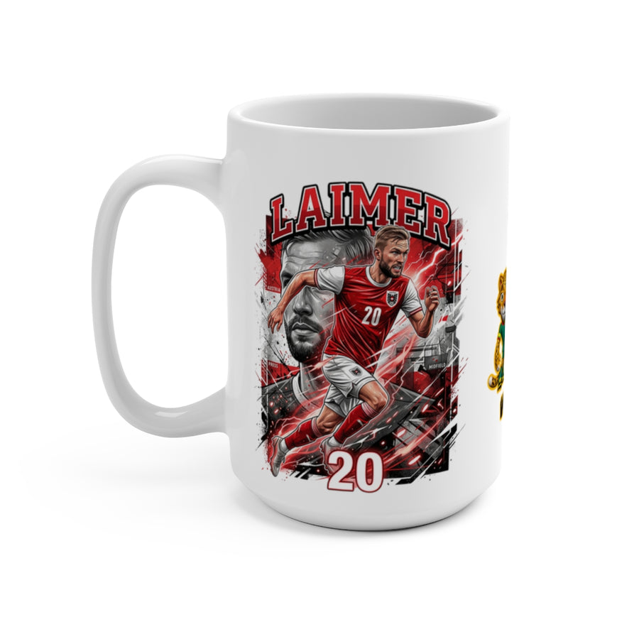 Laimer #20 Austria Football Mug – Austrian Soccer Fan Gift