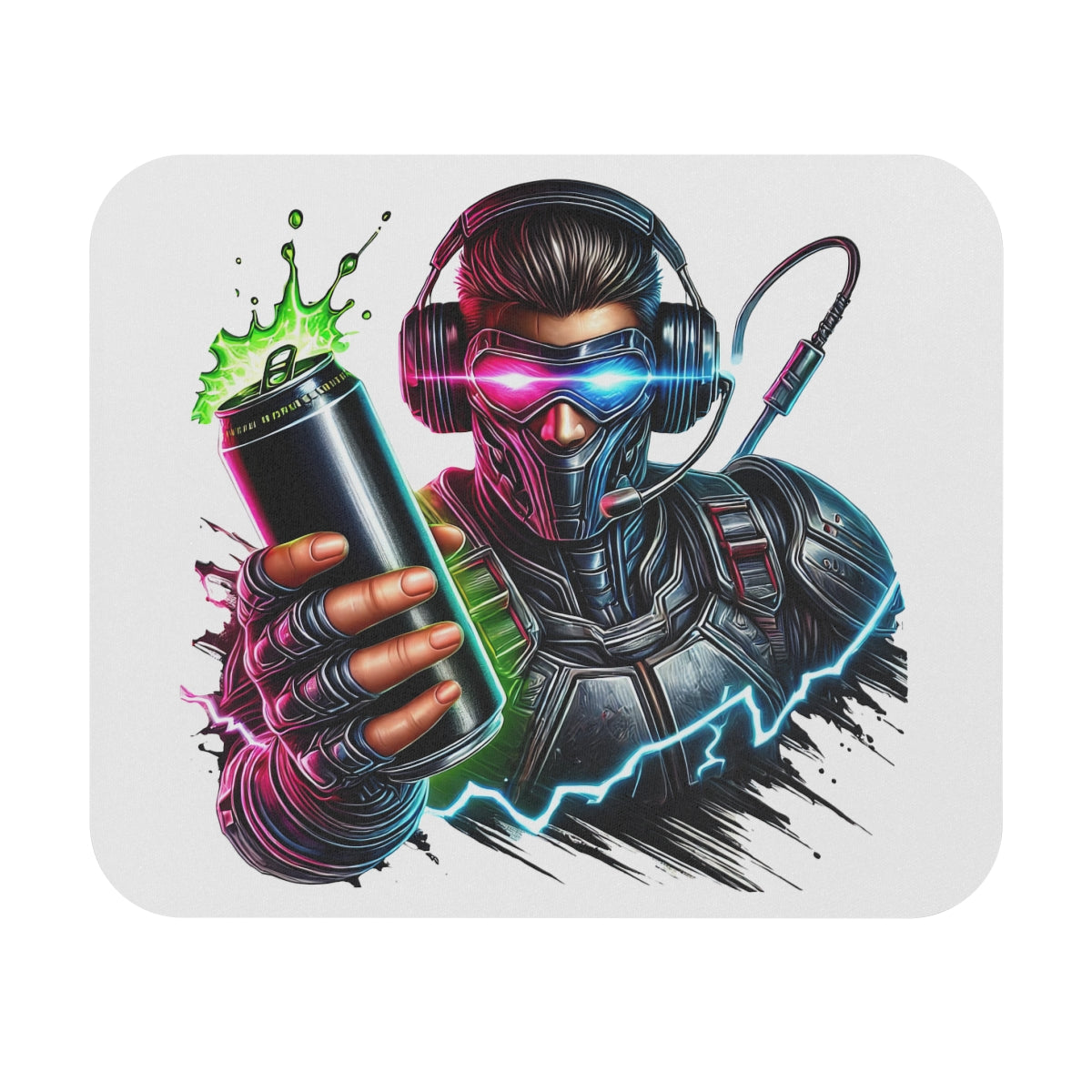 Gamer Soldier  — Neon Spray Can Tactical Design
