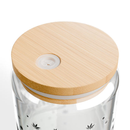 16oz 420% Irish Cannabis Leaf Sipper Glass