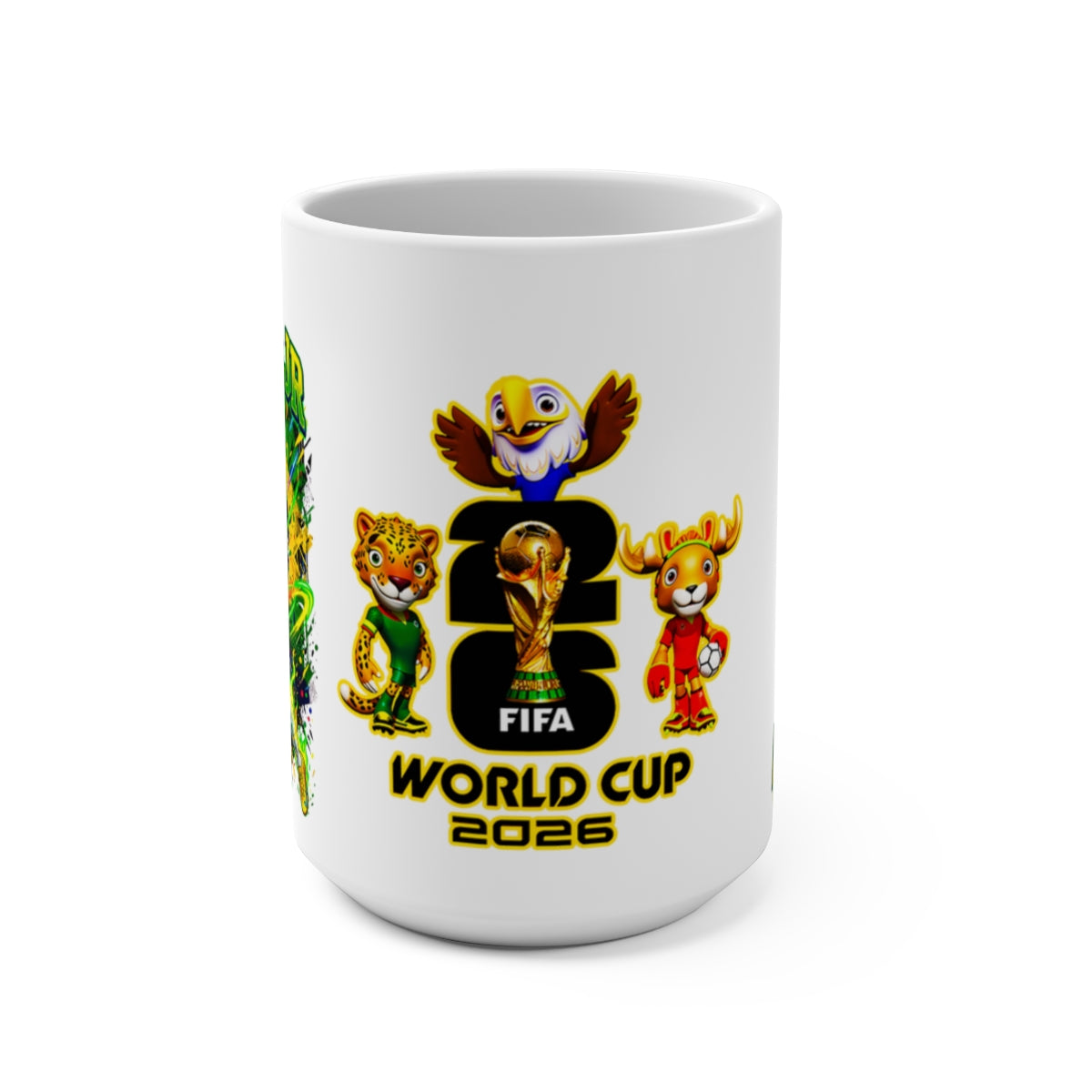 Vinicius Jr Brazil football mug alternate view