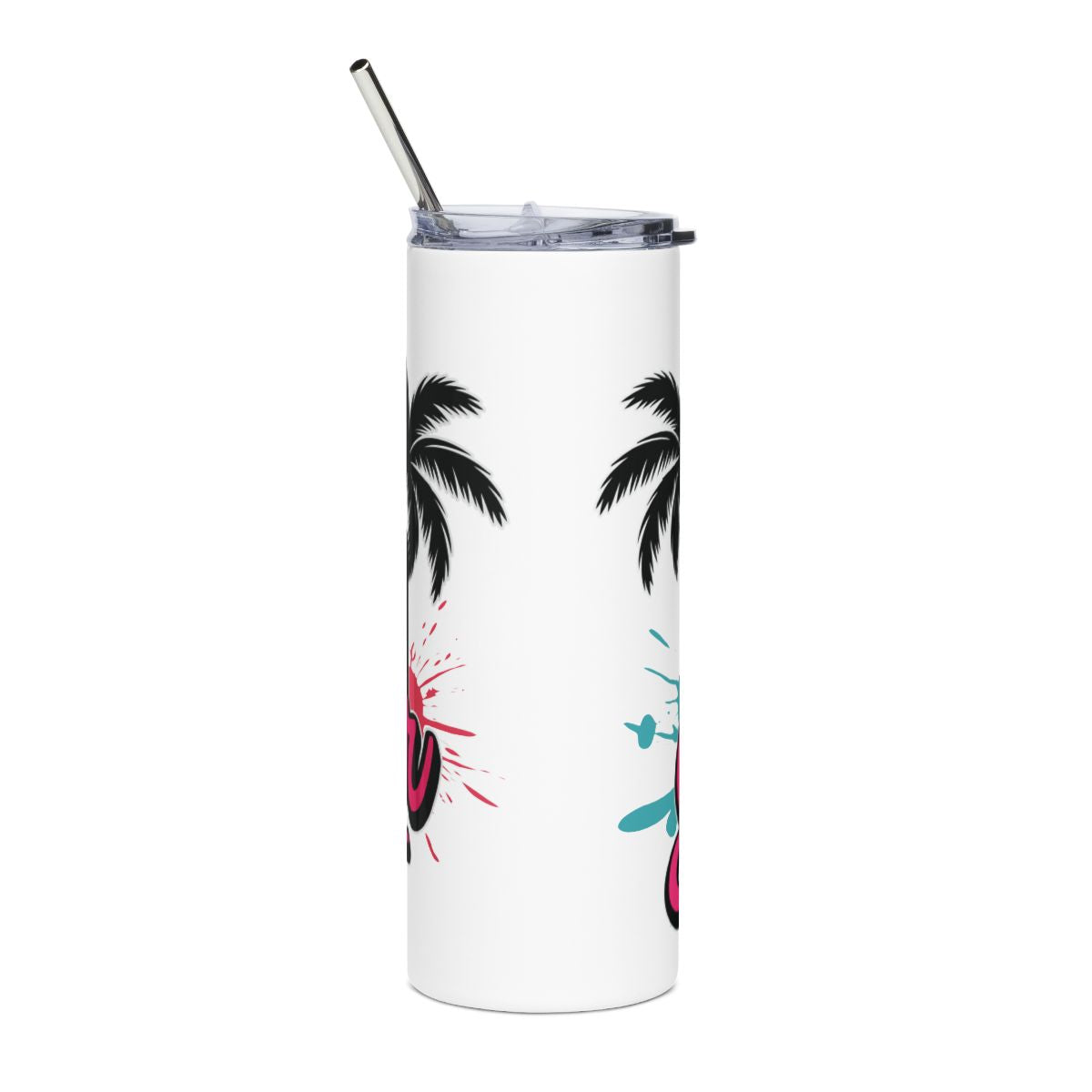 Hot Mom Summer Tropical Stainless Steel Travel Cup