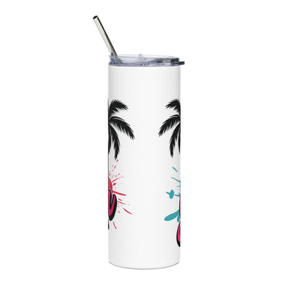 Hot Mom Summer Tropical Stainless Steel Travel Cup