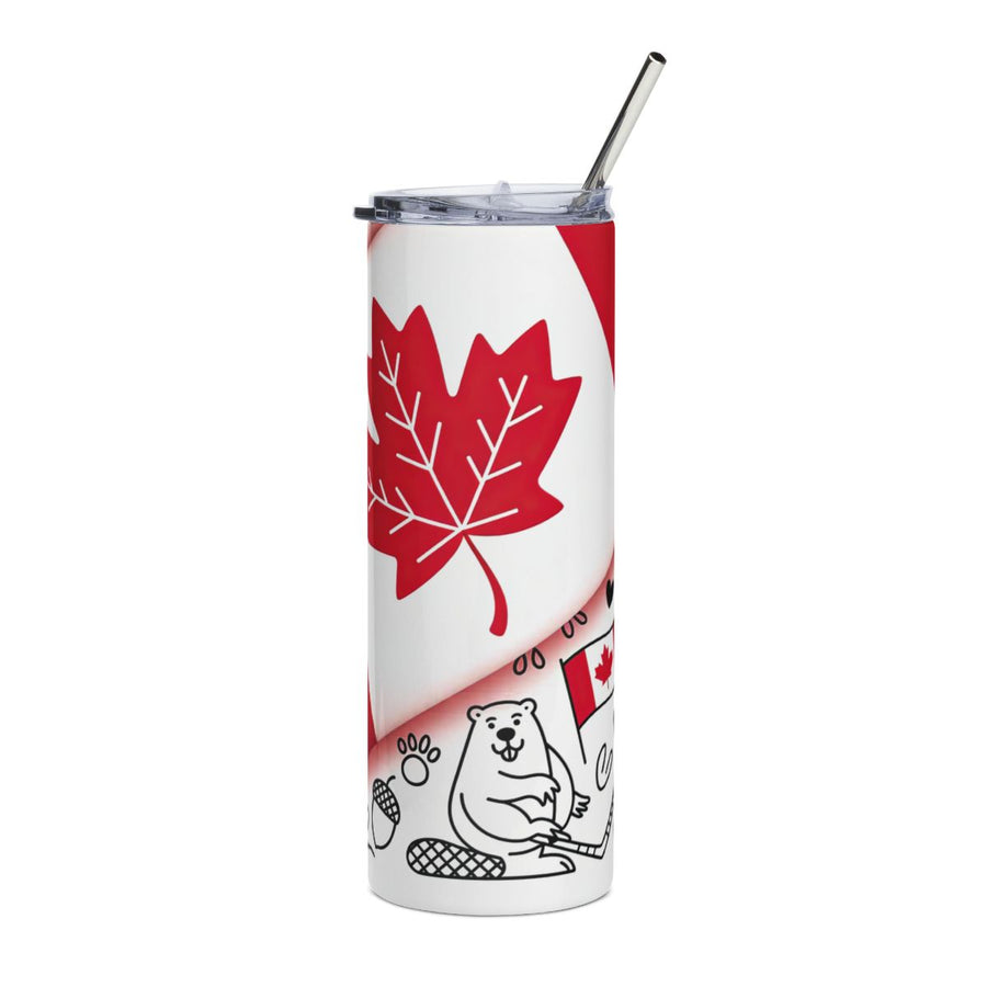 Canada Maple Leaf & Wildlife 20oz Tumbler – Canadian Gift