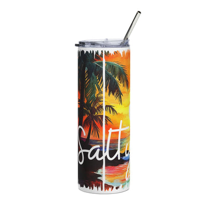 Sunset Palm Beach "Salty Soul" Travel Cup
