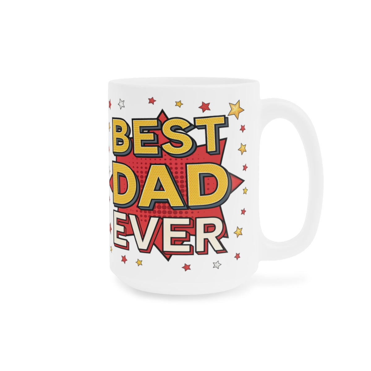 "Best Dad Ever"  — Retro Comic Style Father’s Day Gift