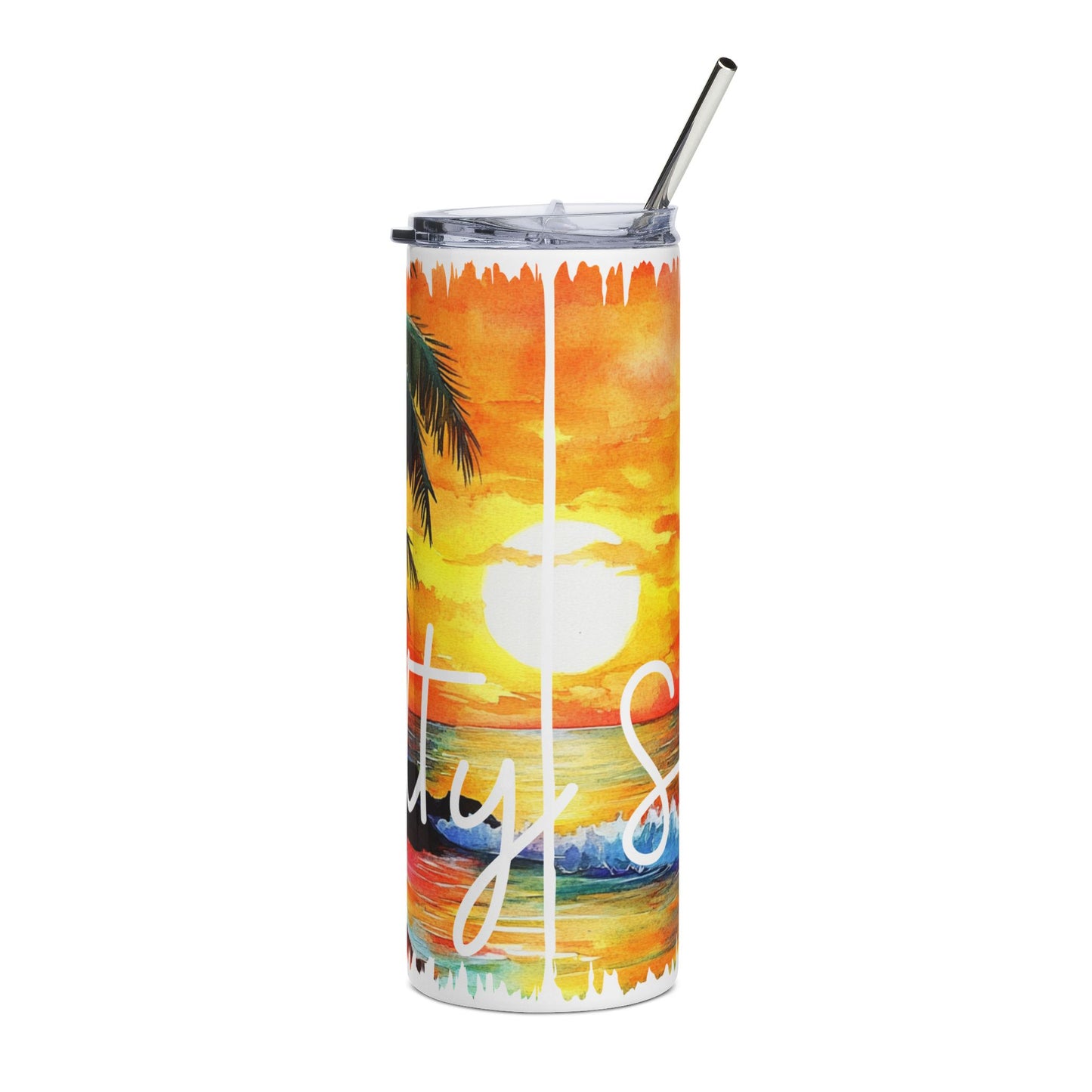 Sunset Palm Beach "Salty Soul" Travel Cup