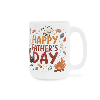 "Happy Father's Day" - Father's Day Grill Mug