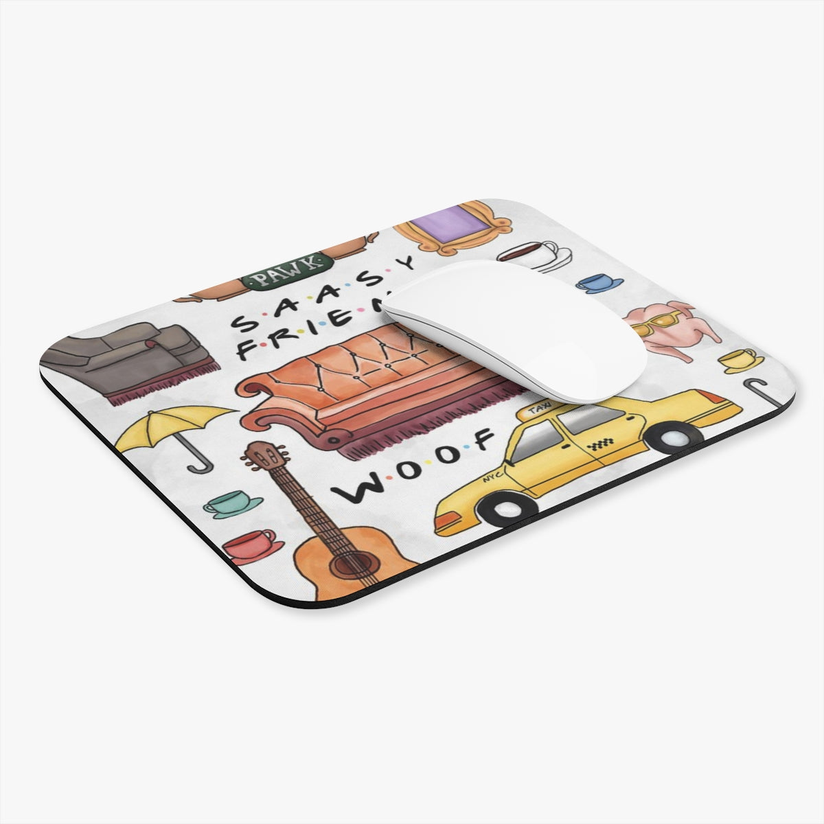 Friends TV Inspired — 'Saa.sy Friends' Couch Pattern