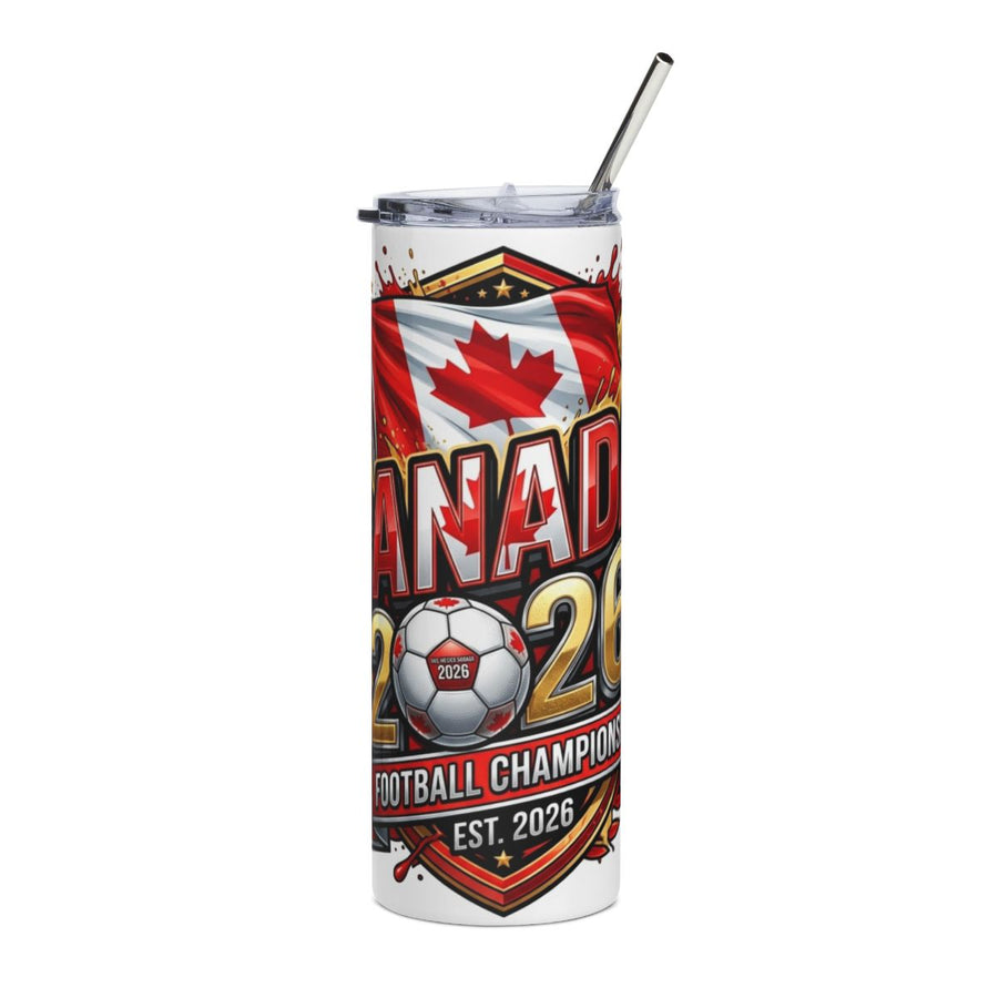 Canada 2026 Football Tumbler – Canadian Soccer Fan Gift