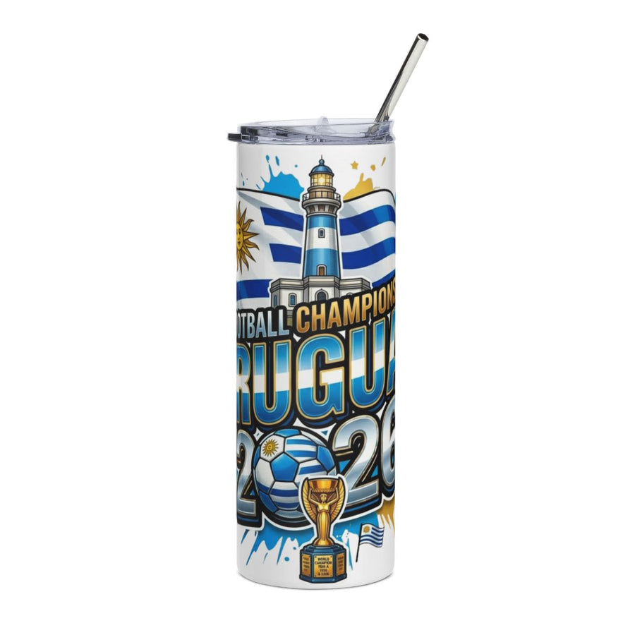 Uruguay 2026 Football Tumbler – Uruguayan Soccer Fan Cup