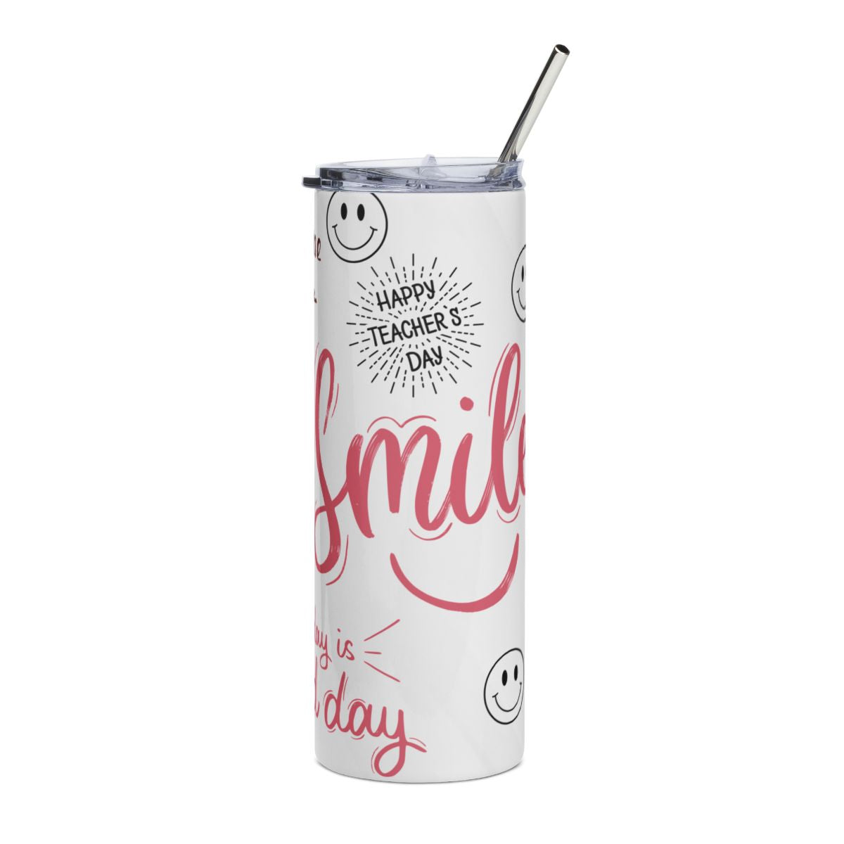 'Happy Teacher's Day' Motivational Travel Cup