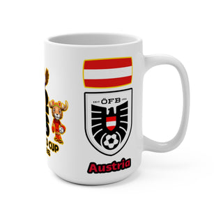 Laimer Austria football mug design view