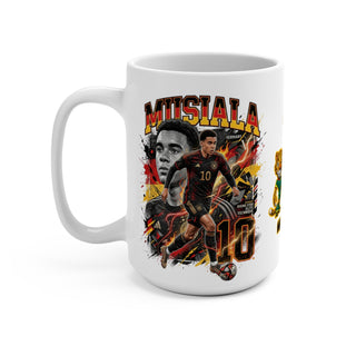 Musiala Germany football mug with action design