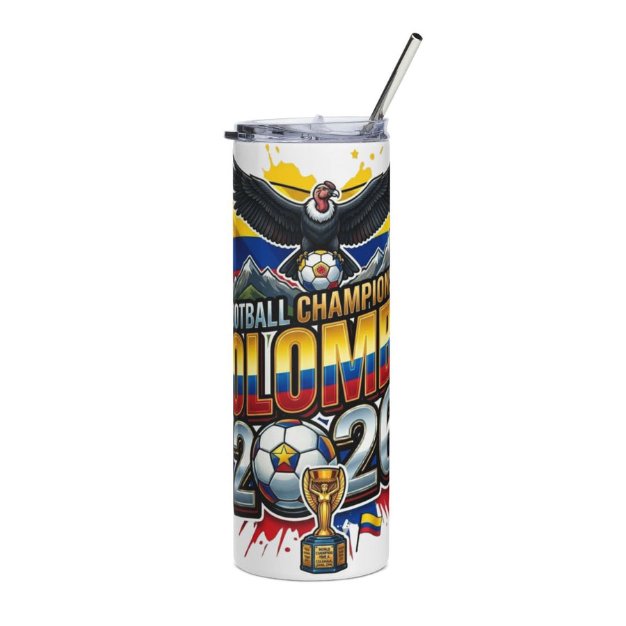 Colombia 2026 Football Tumbler – Insulated Soccer Fan Cup