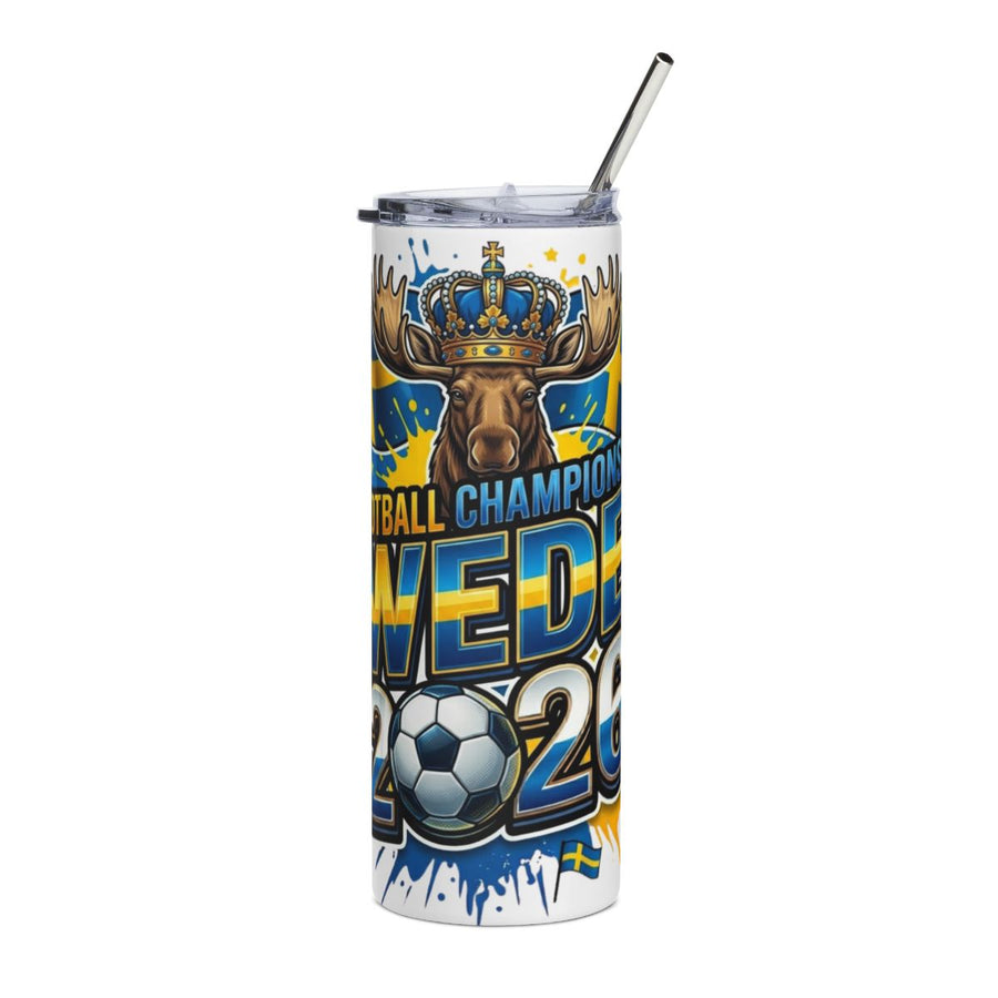 Sweden 2026 Football Tumbler – Swedish Soccer Fan Cup