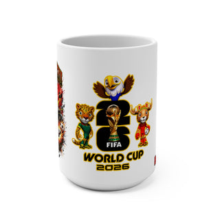 Lukaku Belgium football mug alternate view