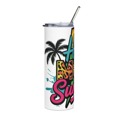 Hot Mom Summer Tropical Stainless Steel Travel Cup