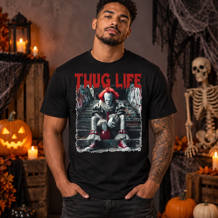 Pennywise Thug Life Horror Apparel