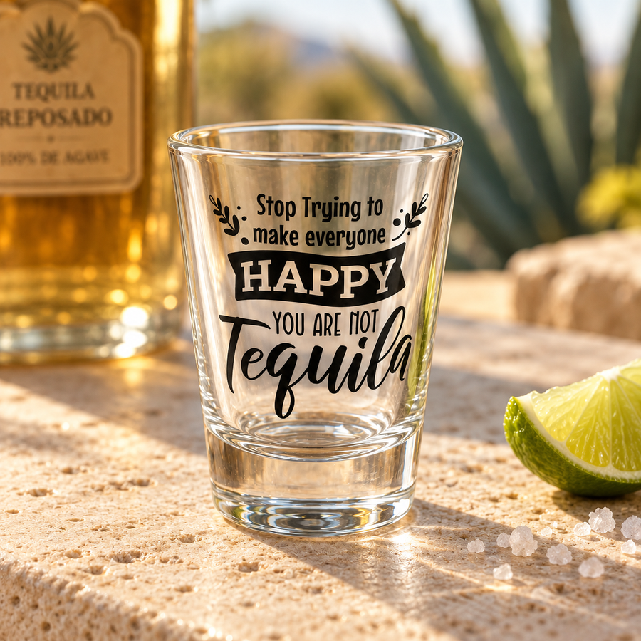You Are Not Tequila Shot Glass – Funny Tequila Lover Gift