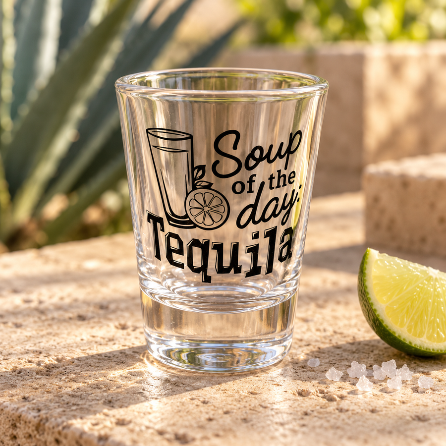 Soup of the Day: Tequila Shot Glass – Funny Tequila Gift