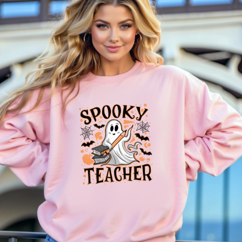 Spooky Teacher Halloween crewneck